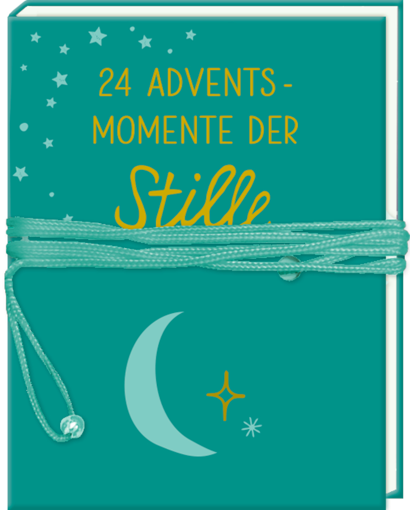 Kleine Impulse für deinen Advent, Miniatur-Adventsbuch mit Wickelverschluss