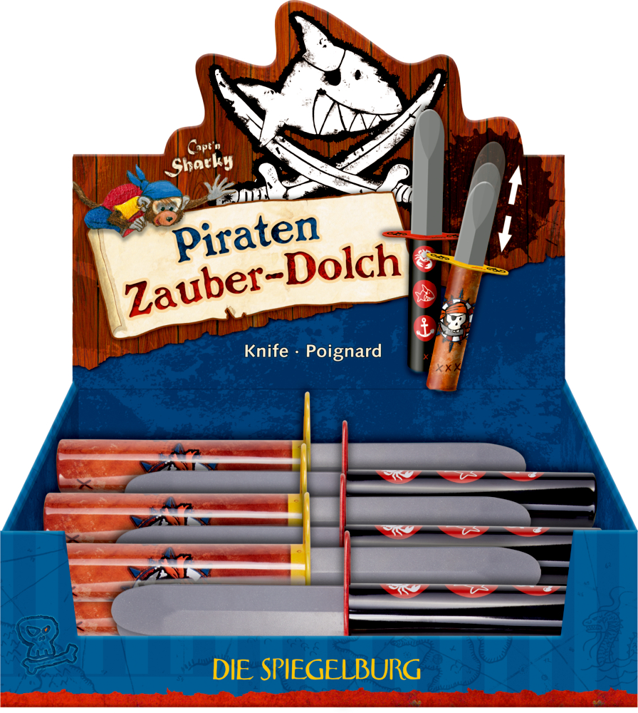 Piraten Zauber-Dolch Capt'n Sharky