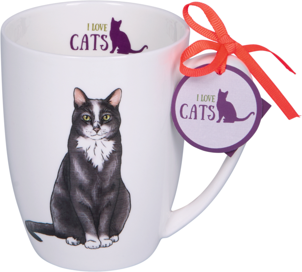 Porzellan-Tasse - Favorite cats (cats & dogs)