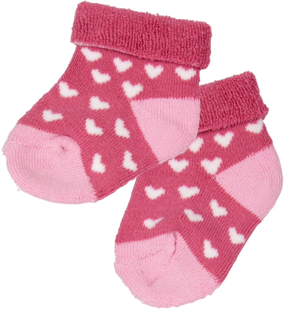 Babysöckchen, rosa - BabyGlück (3 Paar)