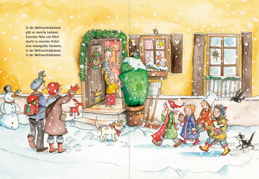 In der Weihnachtsbäckerei - Das Backbuch zum Weihnachtslied (Zuckowski)