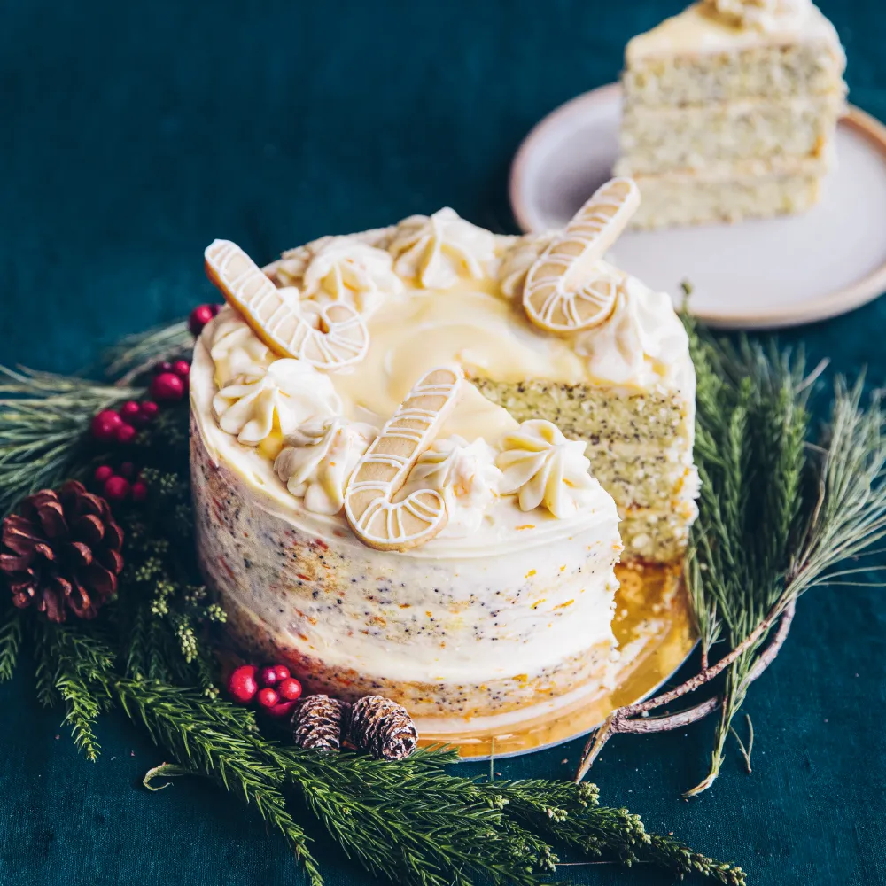 Eierpunsch-Törtchen mit Frischkäse-Frosting