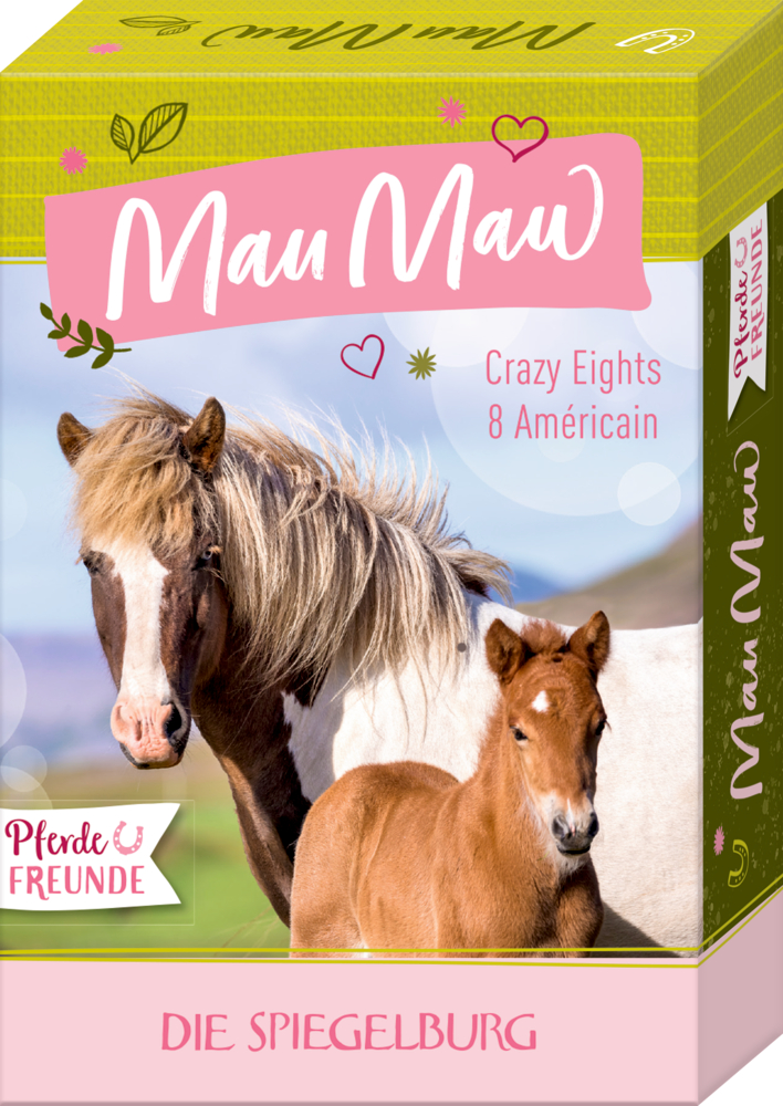 Kartenspiel "Mau Mau" Pferdefreunde