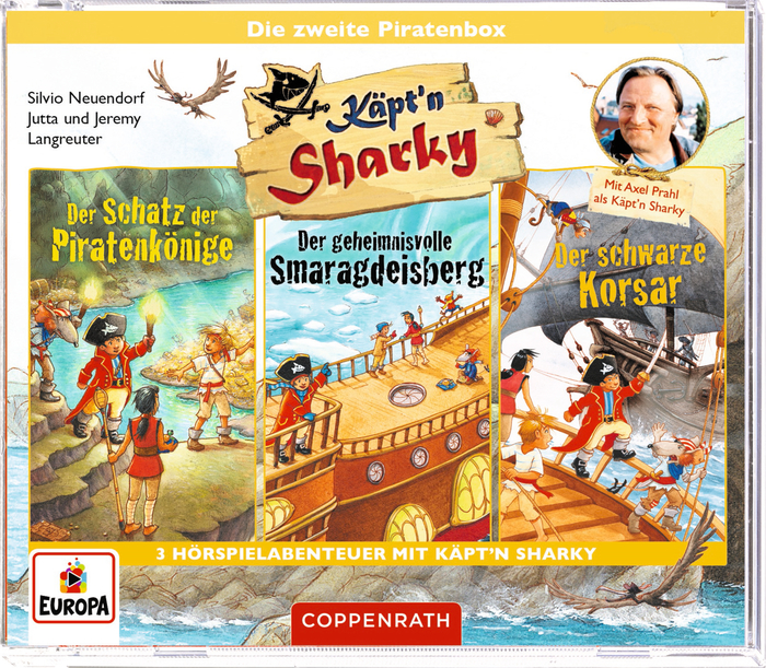 CD-Hörspiel: Käpt'n Sharky – Die zweite Piratenbox (3 CDs) CD-Hörspiel: Käpt'n Sharky – Die zweite Piratenbox (3 CDs)