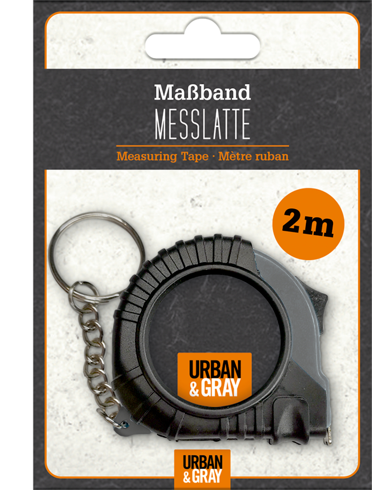 Maßband MESSLATTE Urban&Gray