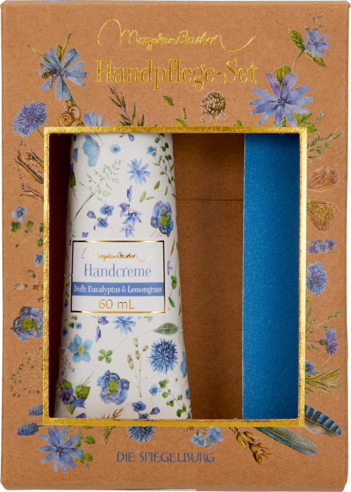 Handcreme mit Nagelfeile Natur pur - M. Bastin