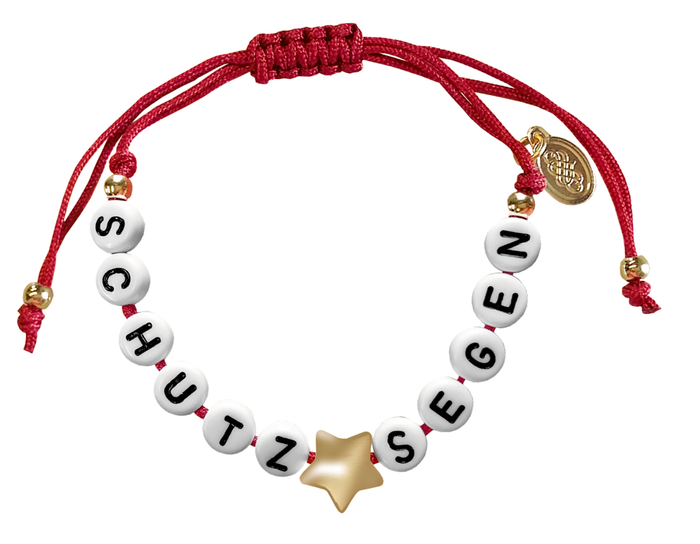 Wortperlen-Armband: Schutz und Segen Wortperlen-Armband: Schutz und Segen
