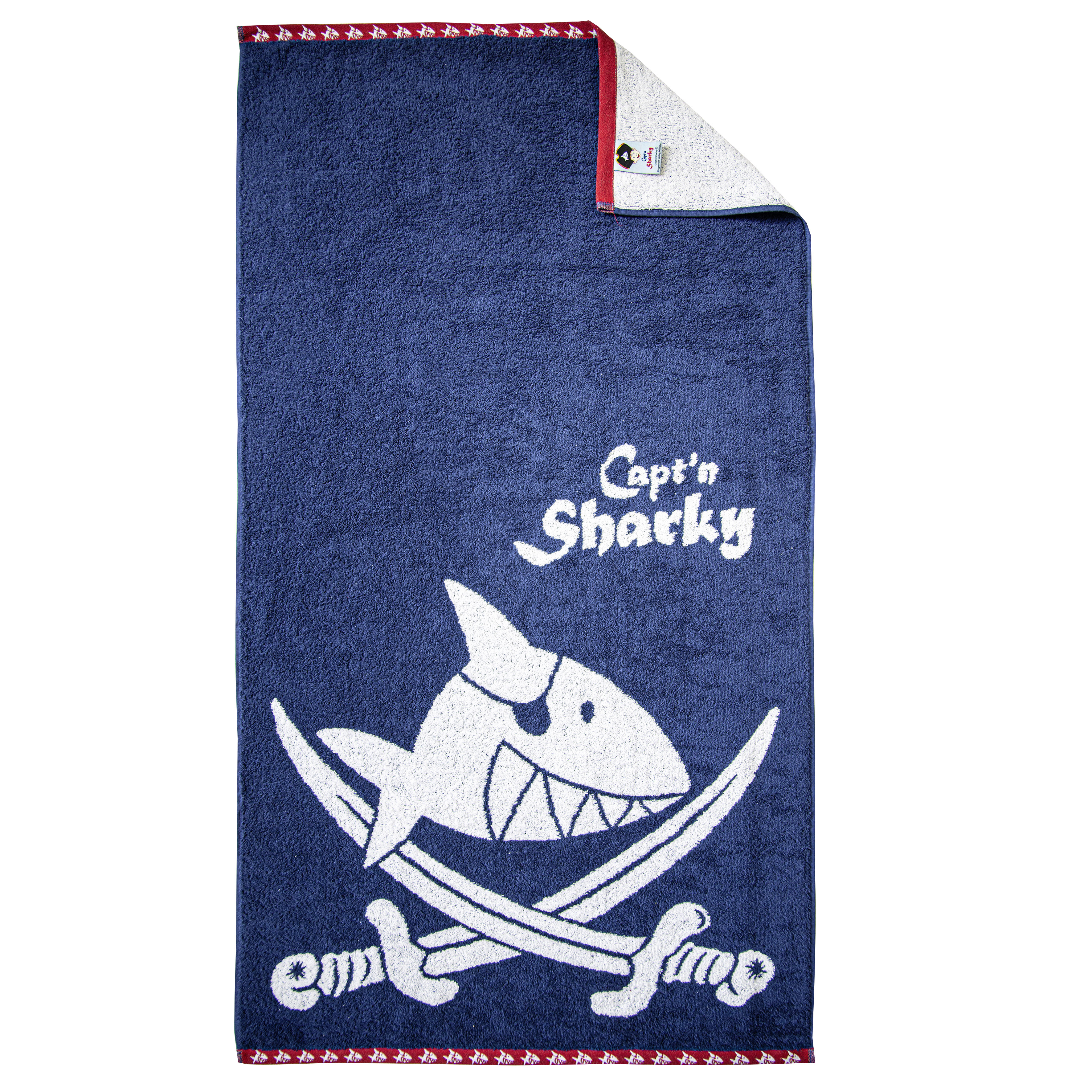 Duschtuch Capt'n Sharky (70x130 cm) (Lizenzmarke Dyckhoff) Duschtuch Capt'n Sharky (70x130 cm) (Lizenzmarke Dyckhoff)