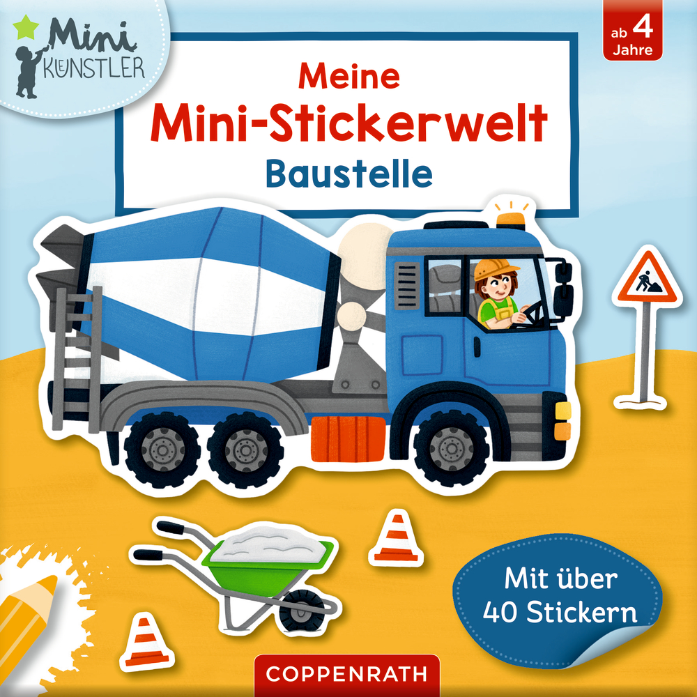 Meine Mini-Stickerwelt - Baustelle (Mini-Künstler) Meine Mini-Stickerwelt - Baustelle (Mini-Künstler)