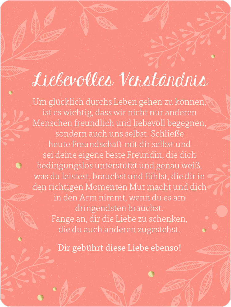 Geschenkschachtel - Wecke das Glück in dir Geschenkschachtel - Wecke das Glück in dir