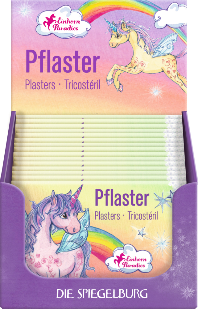 Pflasterstrips Einhorn-Paradies (10 Stück)