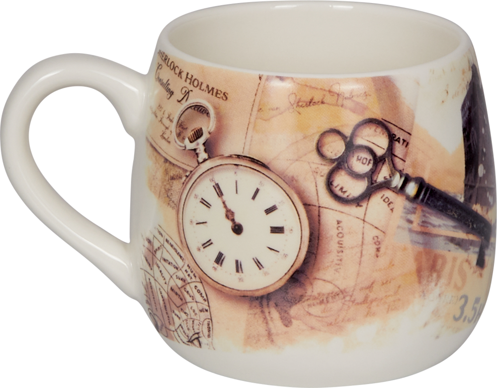 Porzellan-Tasse Sherlock Holmes