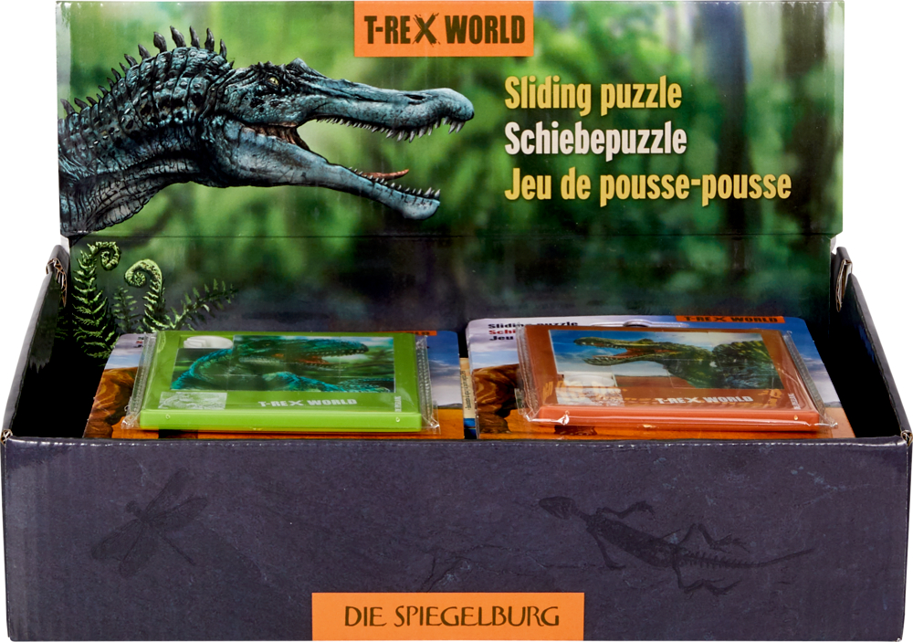 Schiebepuzzle T-Rex World