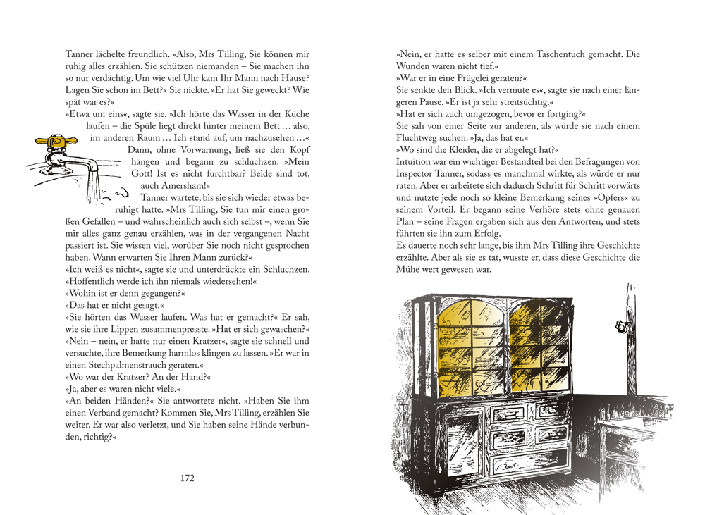 Kleine Schmuckausgabe: E. Wallace, Das indische Tuch