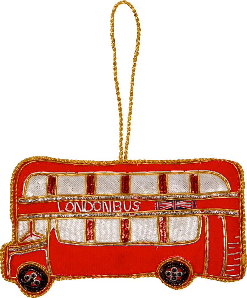 Bus, Ausgefallener Weihnachtsanhänger "Lieblingsstücke" zum Sammeln - Dekorative Weihnachten