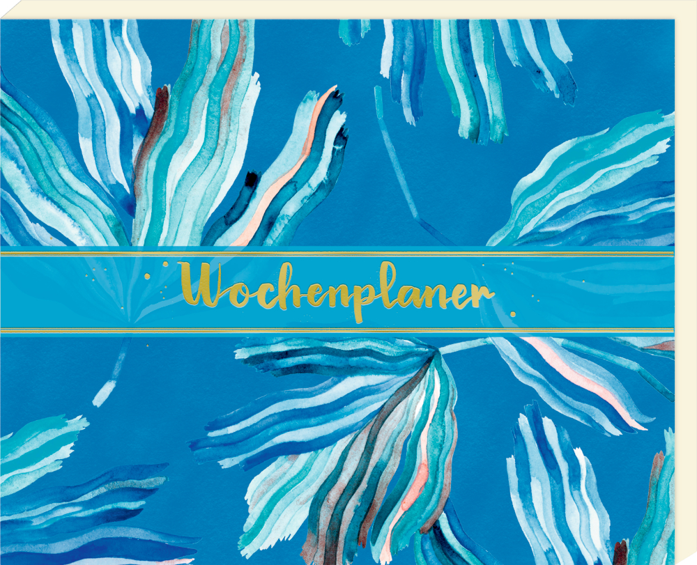 Wochenplaner - All about blue