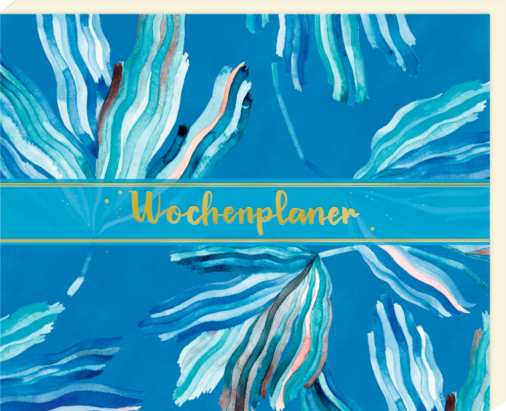 Wochenplaner - All about blue Wochenplaner - All about blue