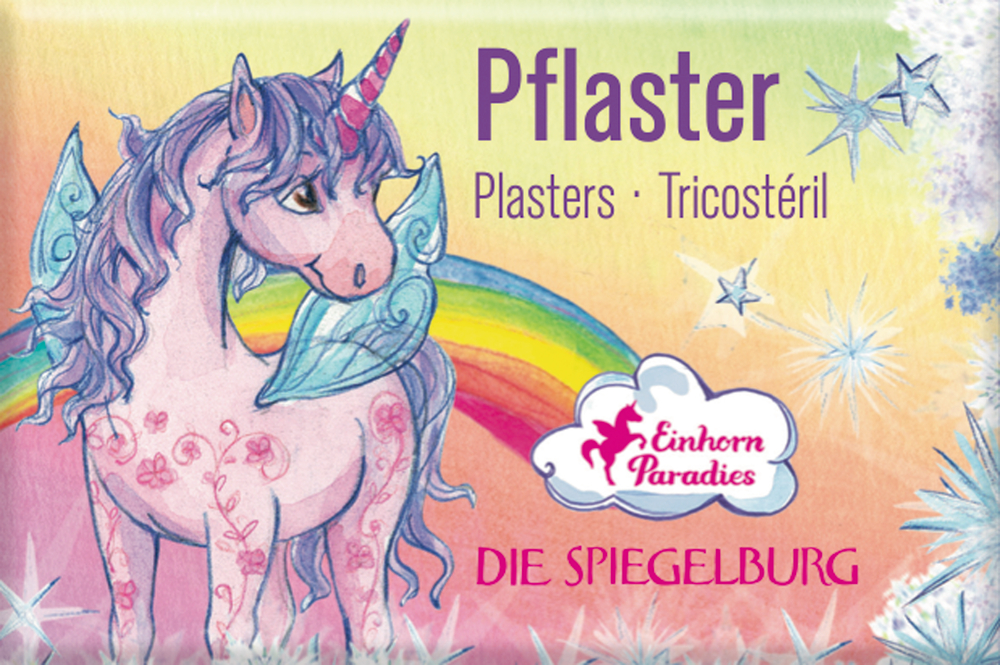 Pflasterstrips Einhorn-Paradies (10 Stück)