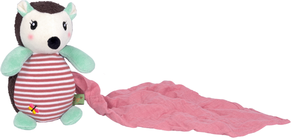 Kuscheltier mit Schnuffeltuch Igel - Little Wonder
