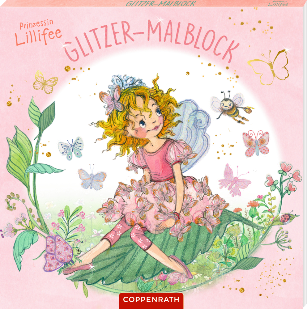 Glitzer-Malblock - Prinzessin Lillifee