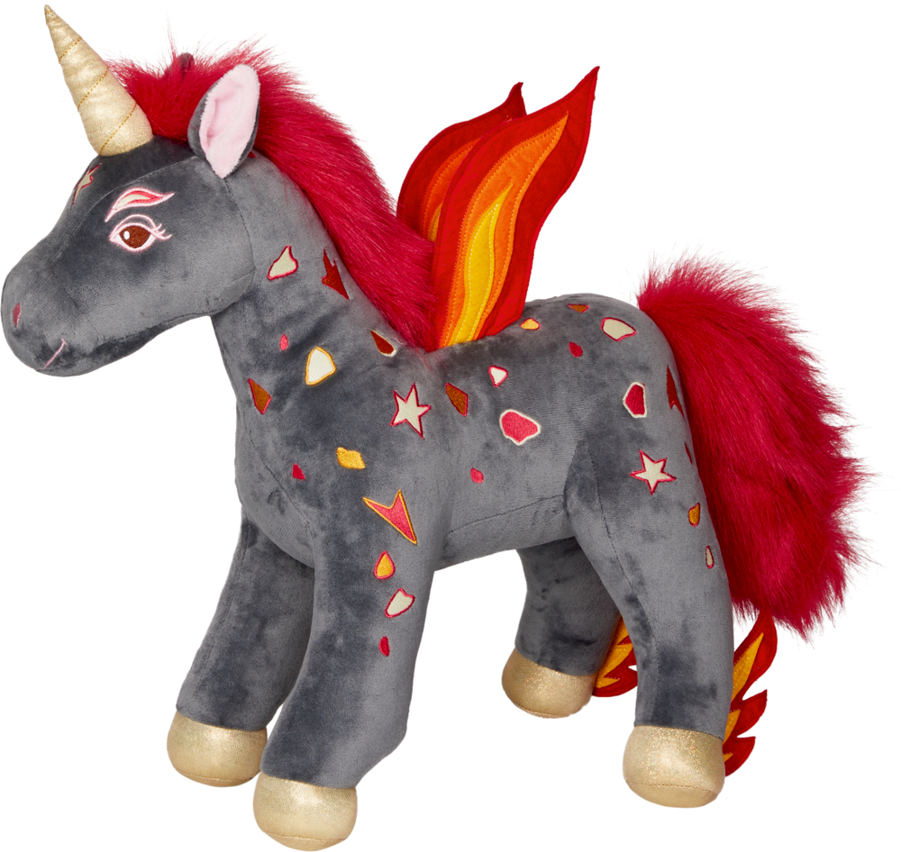 Großes Feuer-Einhorn "Enja" Einhorn-Paradies