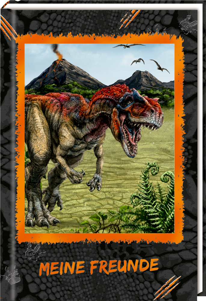 Freundebuch: T-Rex World - Meine Freunde (mit 3D-Bild)