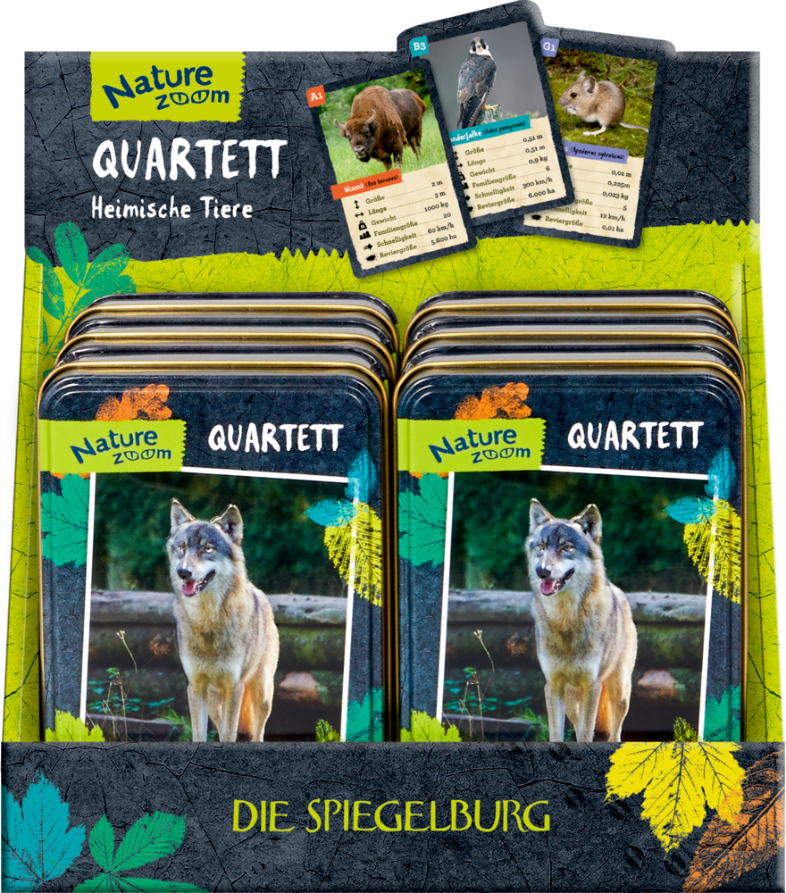 Quartett (Heimische Tiere) Nature Zoom