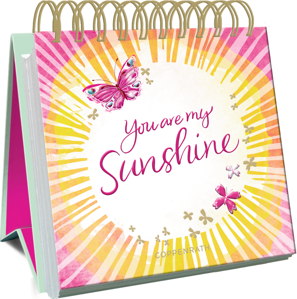 Großes Spiralaufstellbuch: You are my Sunshine