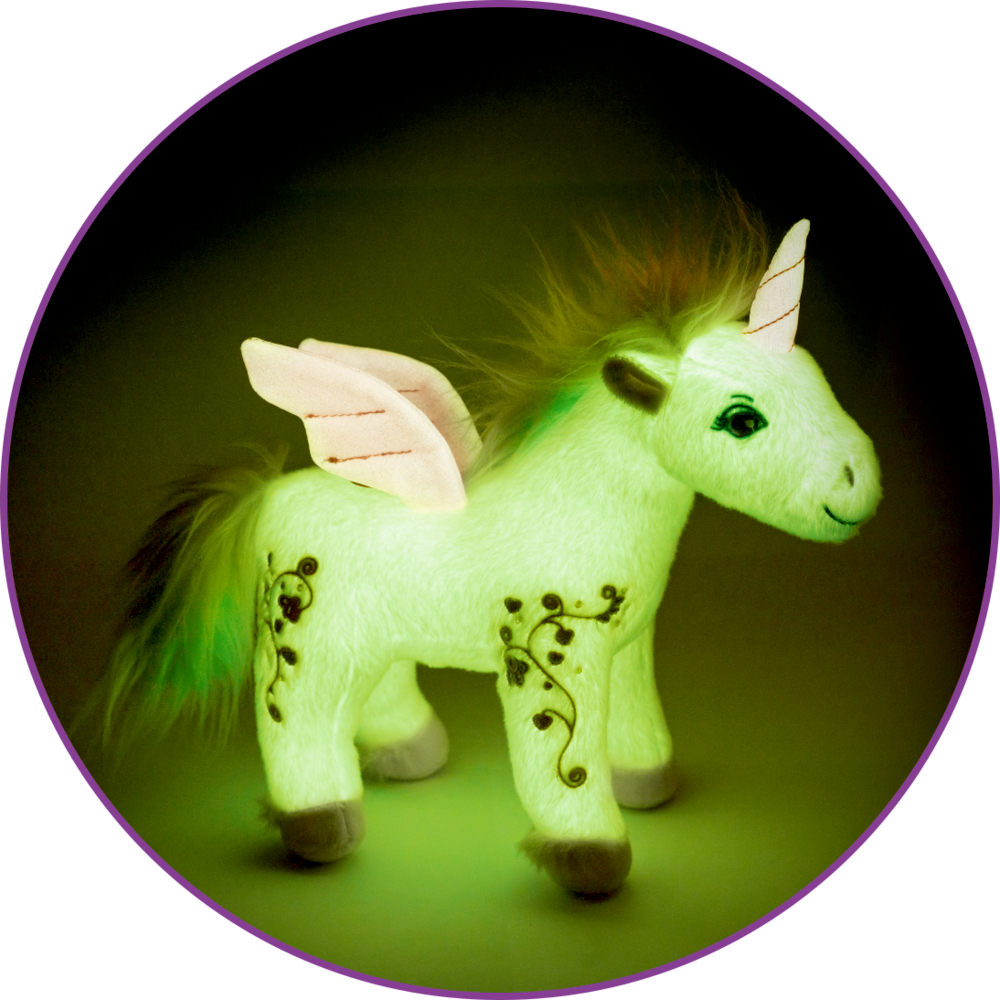 Leuchtendes Einhorn Luna - Einhorn-Paradies