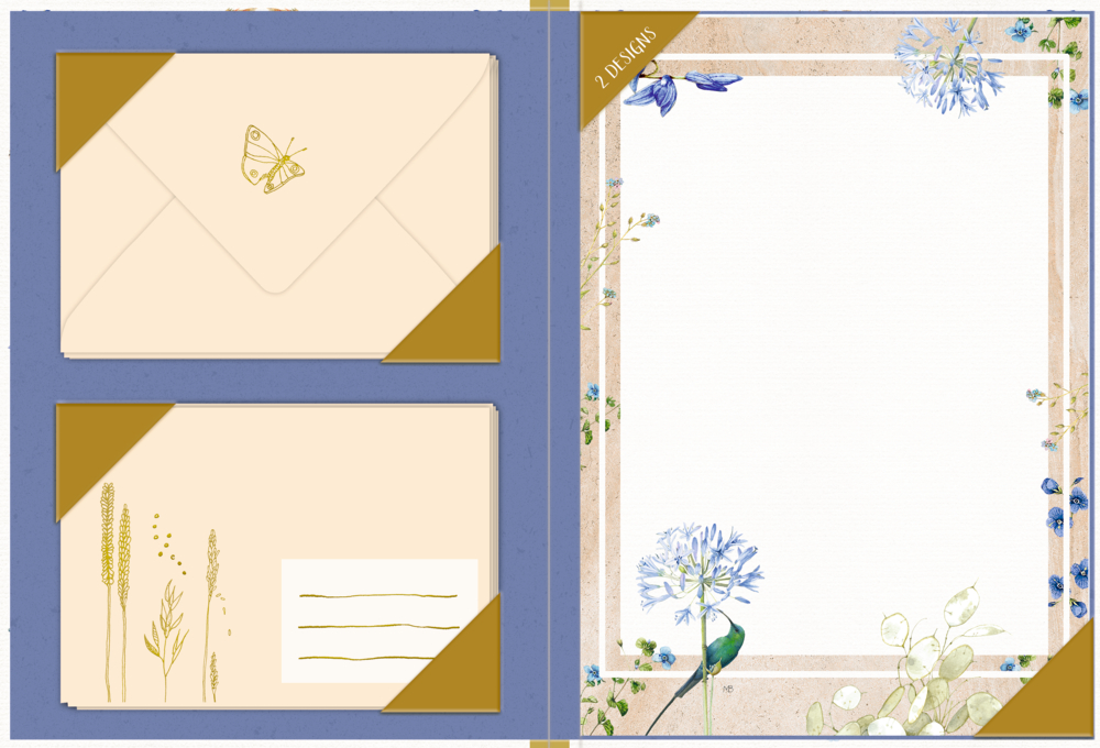 Briefpapier-Set - Natur pur (Bastin) Briefpapier-Set - Natur pur (Bastin)