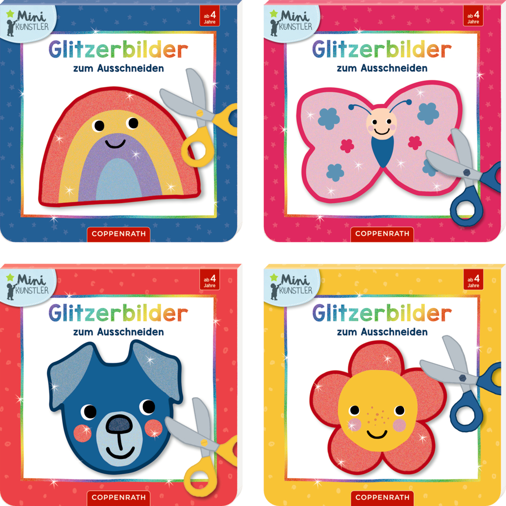 Ich kann mit der Schere schneiden (Mini-Künstler)