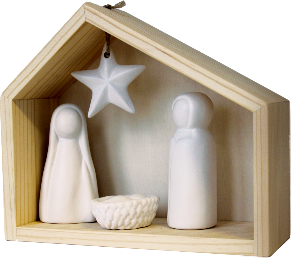 Kleine Krippe - Festliche Weihnachten