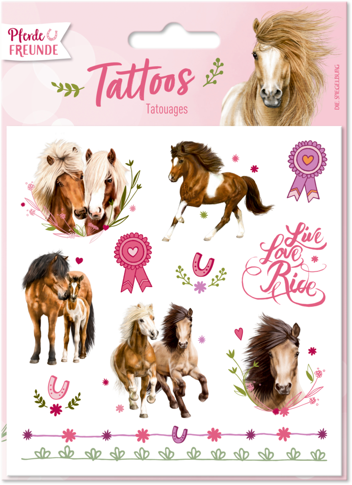 Tattoos Pferdefreunde