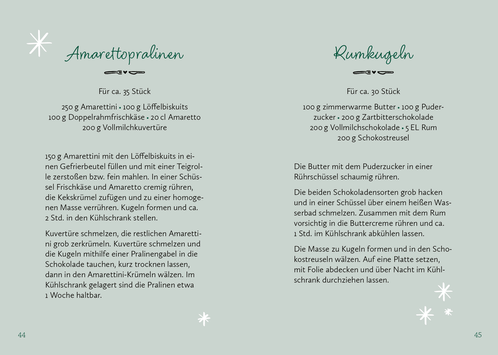 Gruß aus der Küche: Für die schönste Zeit des Jahres. Zauberhaftes Gebäck