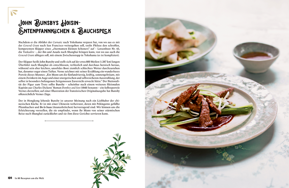 In 80 Rezepten um die Welt - Jules-Verne-Kochbuch