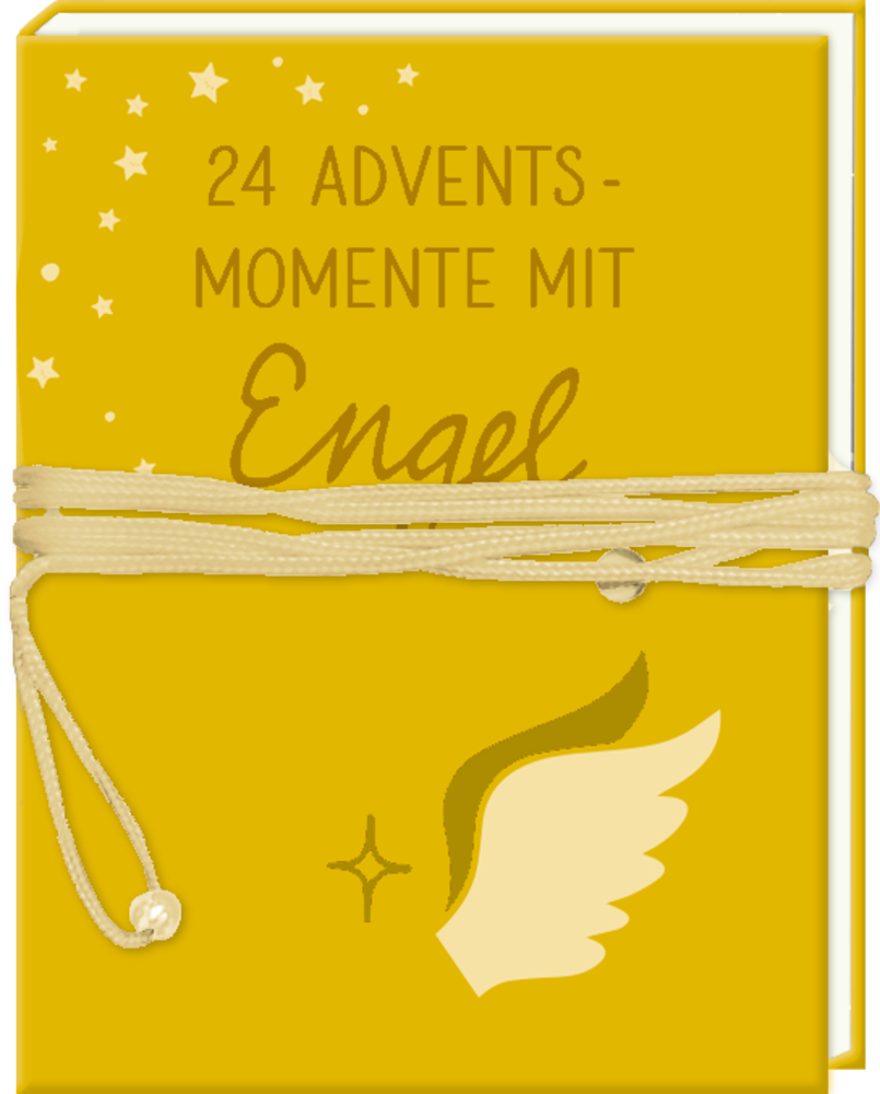 Kleine Impulse für deinen Advent, Miniatur-Adventsbuch mit Wickelverschluss
