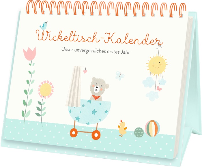 Wickeltisch-Kalender - Unser unvergessliches erstes Jahr