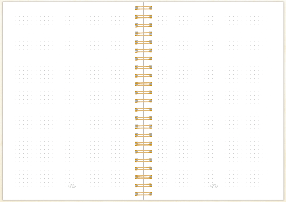 Ringbuch DIN A4 Notizen - Sammlung Augustina
