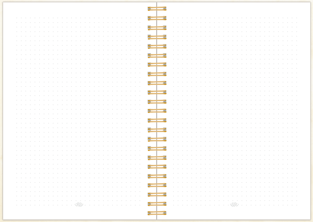 Ringbuch DIN A4 Notizen - Sammlung Augustina