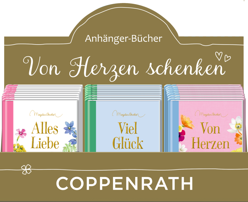 Kleines Anhänger-Buch: GartenLiebe (M.Bastin)