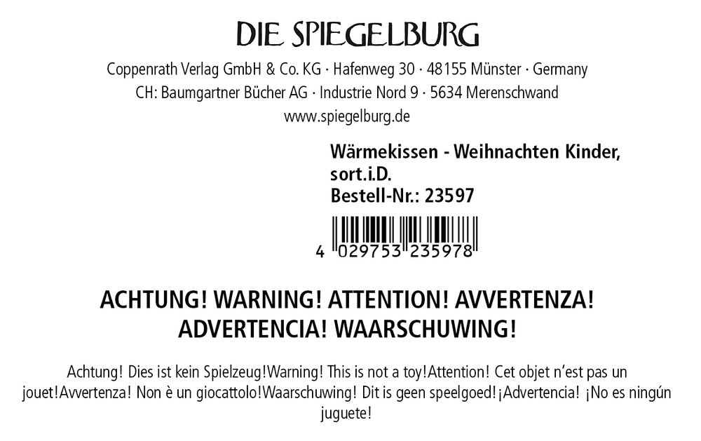 Baum, Wärmekissen - Fröhliche Weihnachten