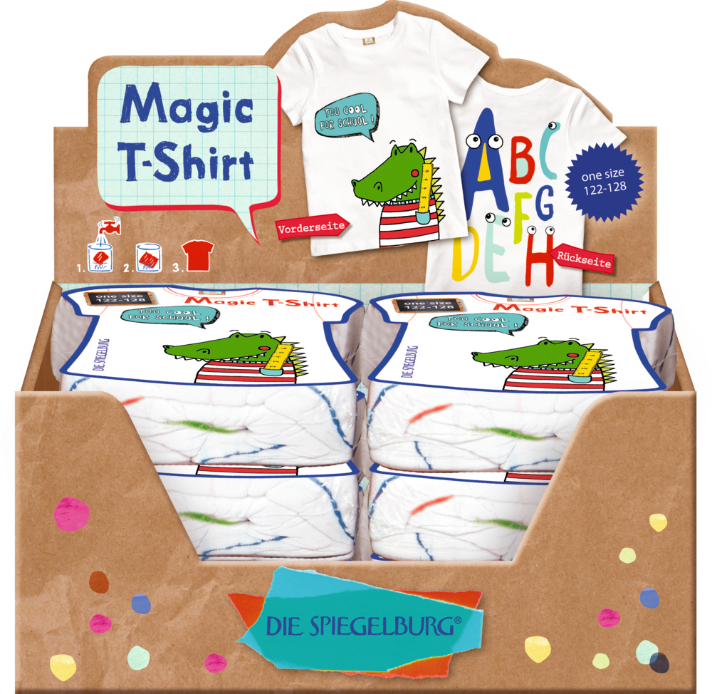 Magic T-Shirt Too cool for school! (Gr. 122/128)