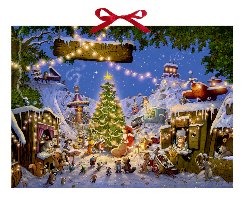 Weihnachtsmarkt der Tiere, Adventskalender