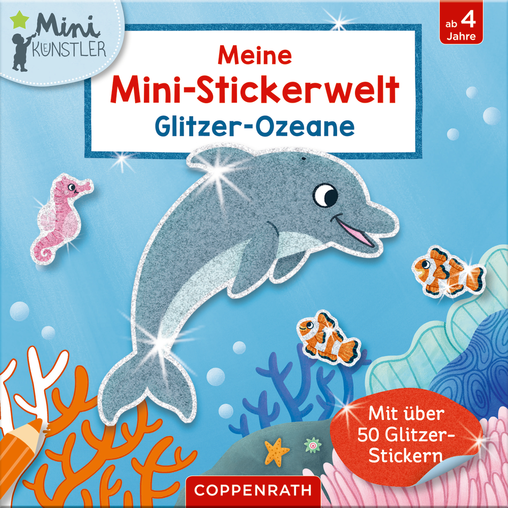 Meine Mini-Stickerwelt: Glitzer-Ozeane (Mini-Künstler)