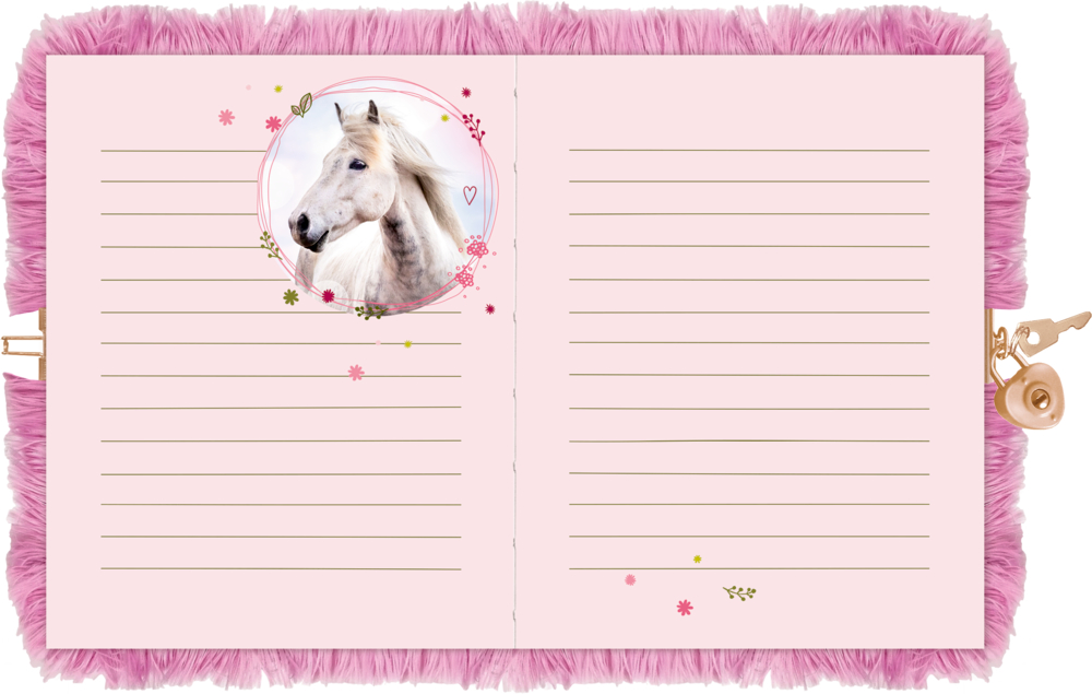 Mein Tagebuch (mit Fransen) - Pferdefreunde 
