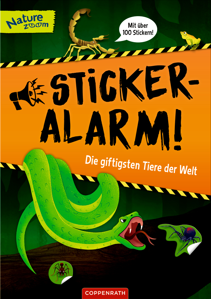 Sticker-Alarm: Die giftigsten Tiere der Welt (Nature Zoom)