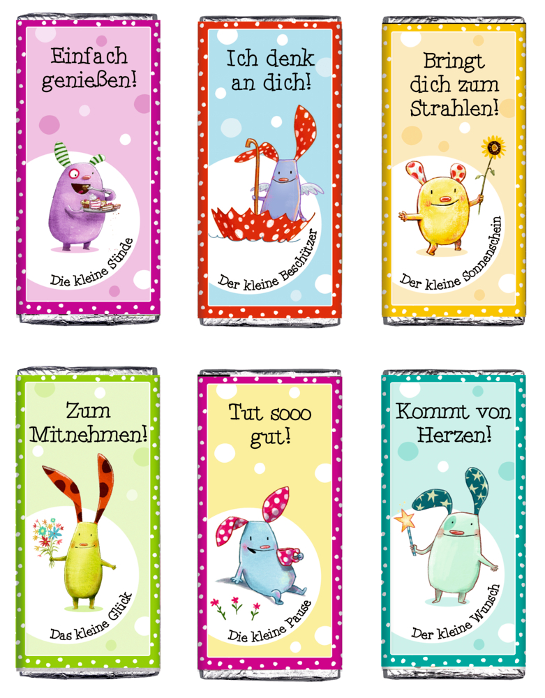 Schokolade "Das kleine Glück für dich!" Das kleine Glück 30 g