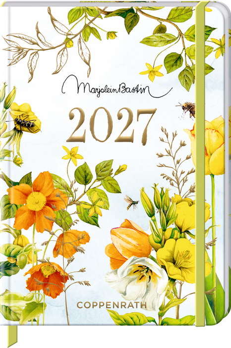 Kleiner Wochenkalender: Mein Jahr 2027 gelb (M.Bastin)