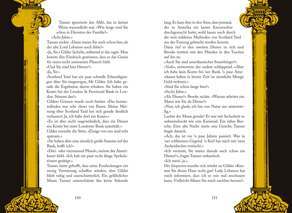 Kleine Schmuckausgabe: E. Wallace, Das indische Tuch