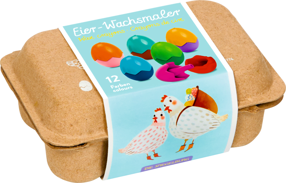 Eier-Wachsmaler - Fröhliche Ostern